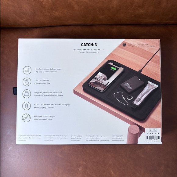 Catch:3 Wireless Charging Accessory Tray - Picture 3 of 3